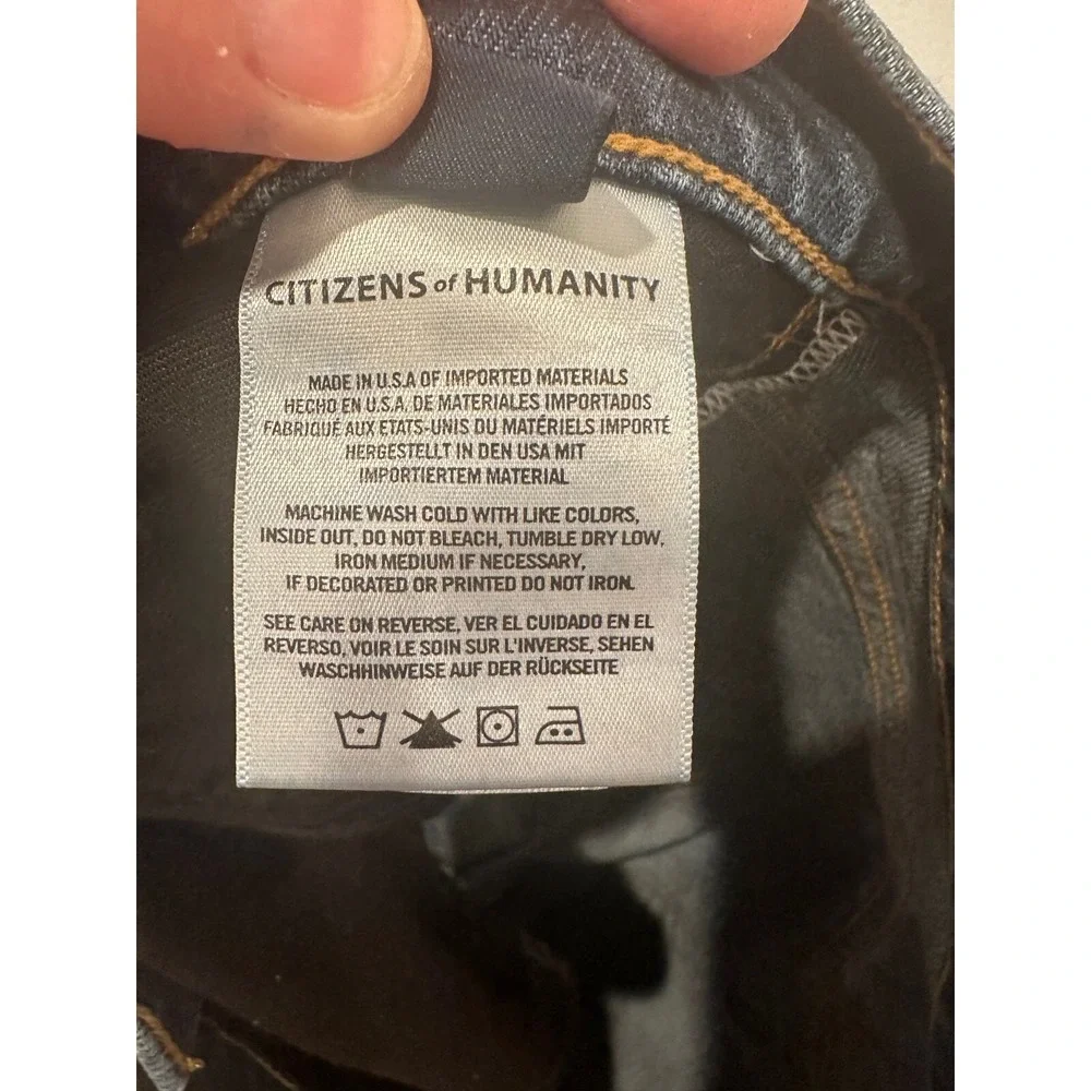Citizens of Humanity The Adler Classic Slim-Straight Luxury Jeans Men's 32 Denim